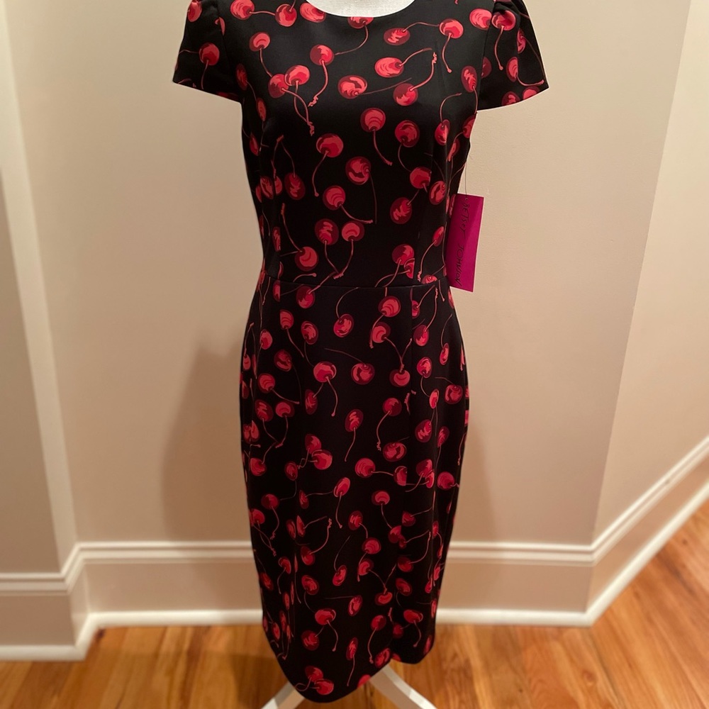 NWT New With Tags
Betsey Johnson Cherry Print Scuba Dress
Size 10